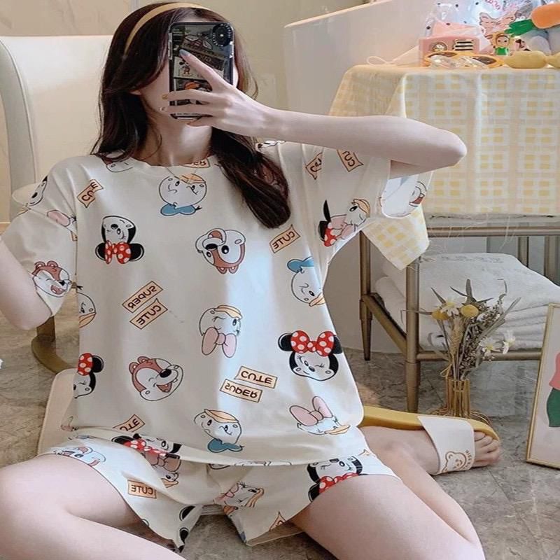Women’s Beautiful Multi Color Nightwear Set (One Fit All)