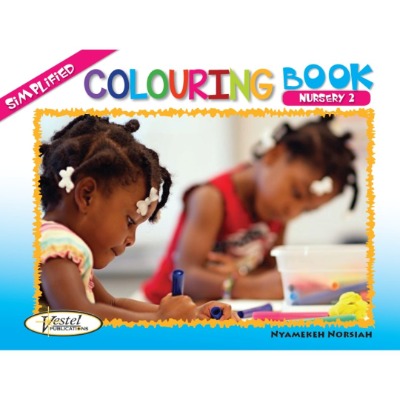 VESTEL SIMPLIFIED COLOURING BOOK FOR NURSERY 1